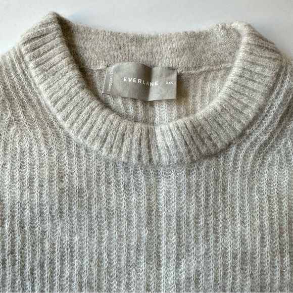 Everlane The Alpaca Crew | XXS | Almond - Picture 5 of 10